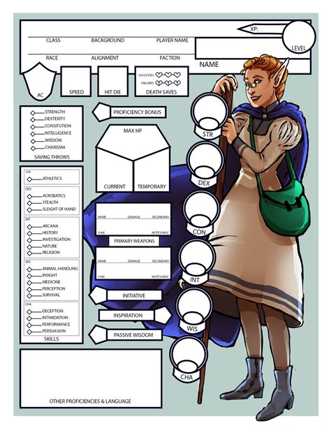 Designing Your Own Character Sheets