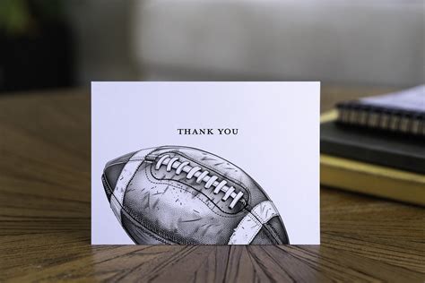 Designing Your Perfect Football Thank You Cards