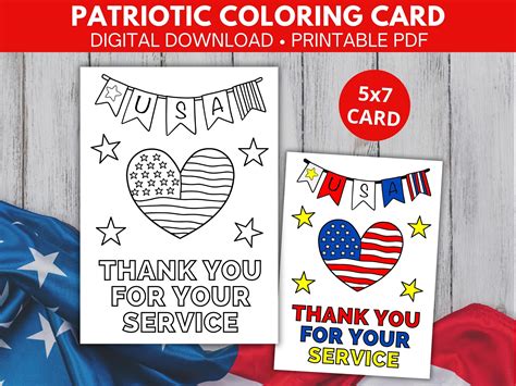 Designing Your Perfect Veterans Day Coloring Card