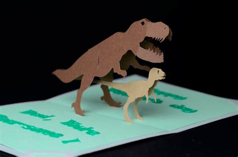 Designing a DIY Dinosaur Card