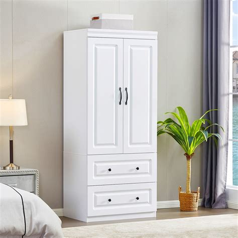 Designing a white bedroom armoire