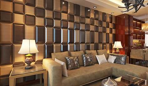 batu alam dinding tv + wood ceiling Living room tiles, Wall tiles