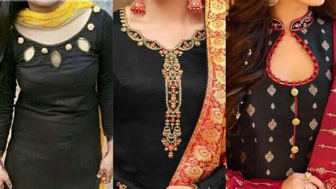 Designs For Punjabi Suits Neck