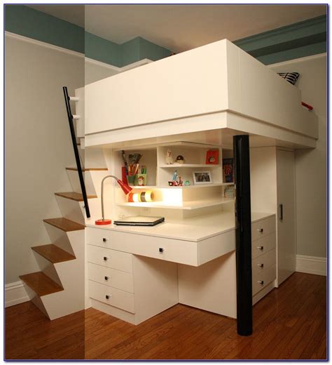 Bunk Bed with Desk For Your Kids HomesFeed