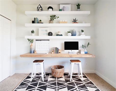 Desk With Shelves Above: A Perfect Solution For Your Home Office