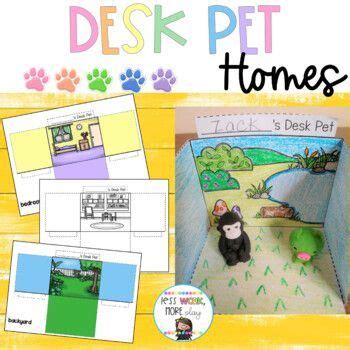 Desk Pet Habitat Printable