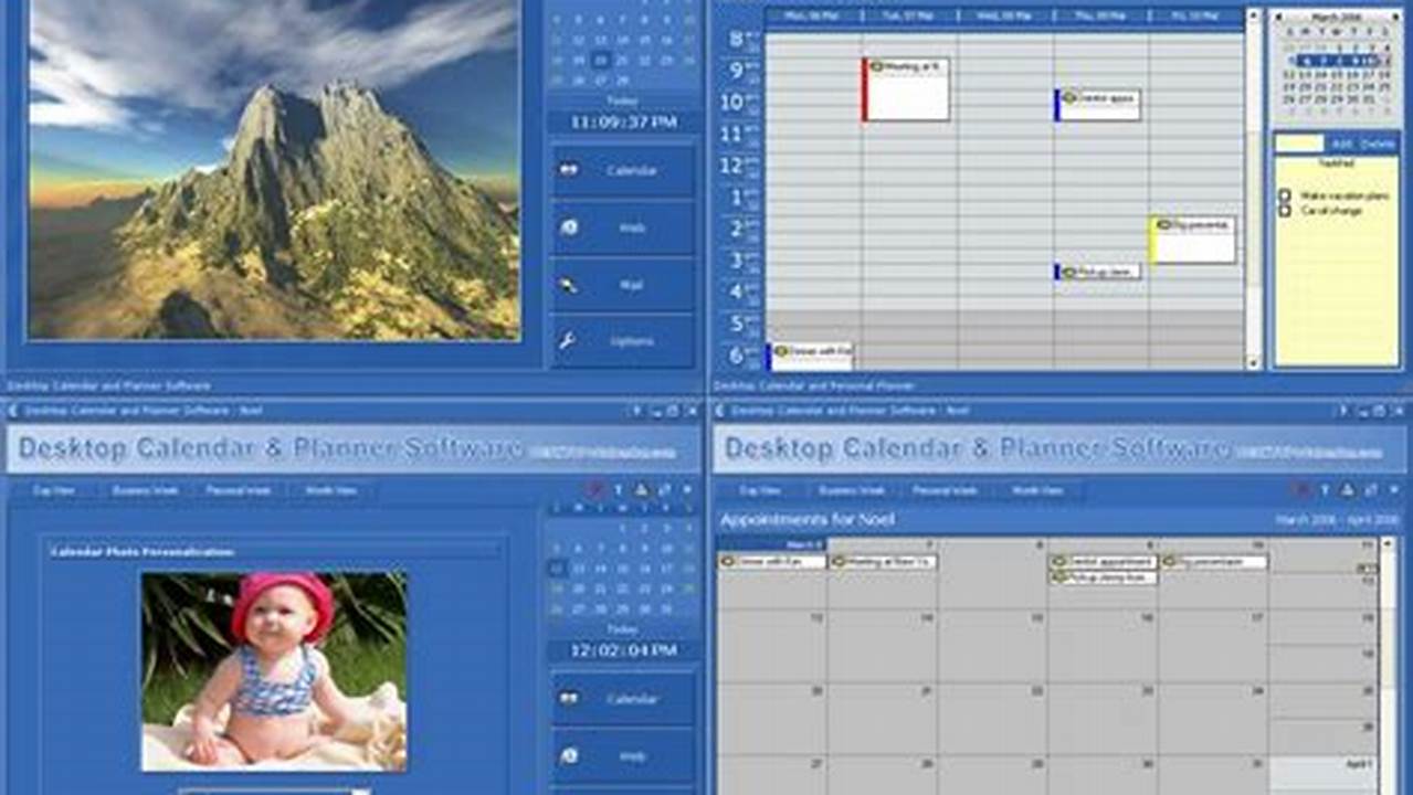Desktop Calendar Maker