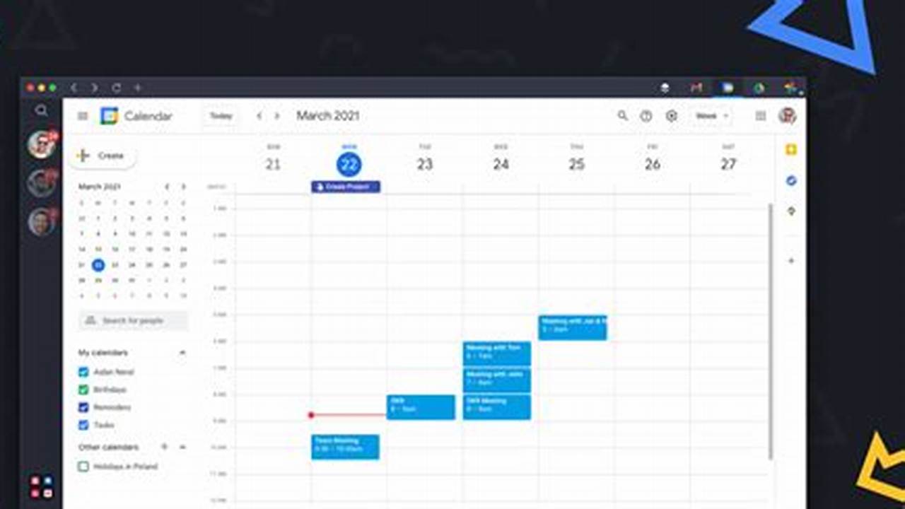 Desktop Google Calendar Mac