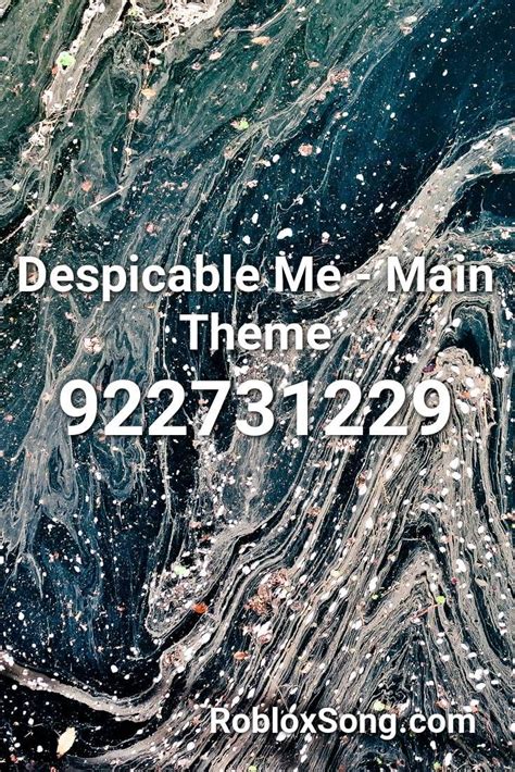 Despicable Me - Main Theme Roblox ID - Roblox music codes