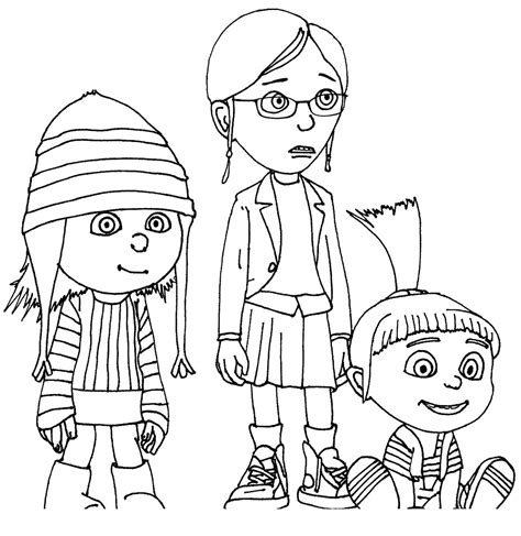Despicable Me 3 Coloring Pages