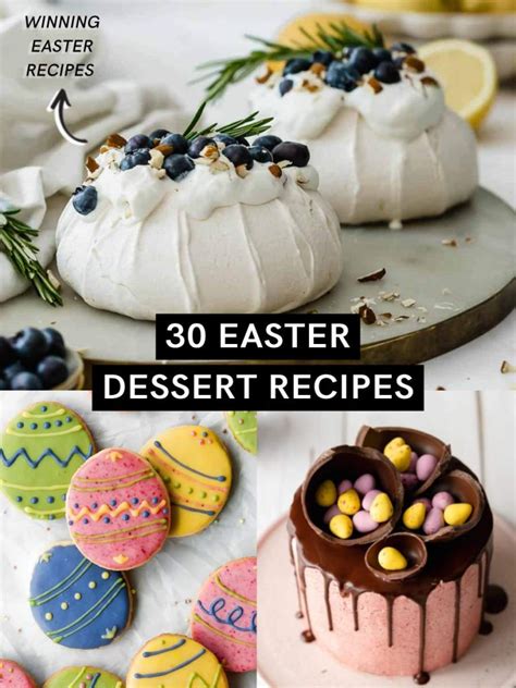Dessert Recipes For Easter