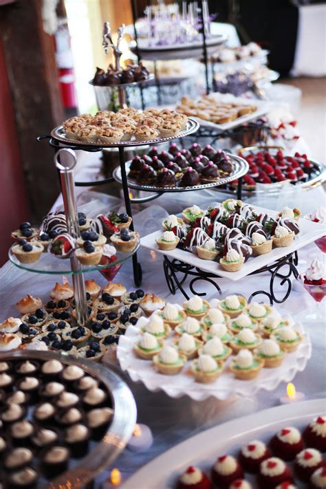 Desserts on the Buffet Table