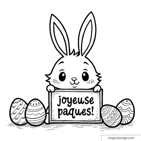 Dessin Paques Imprimer