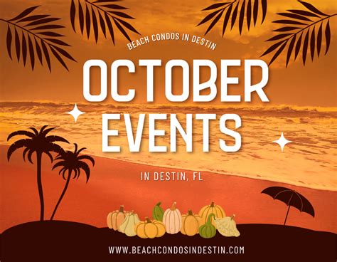 Destin Events In October 2024