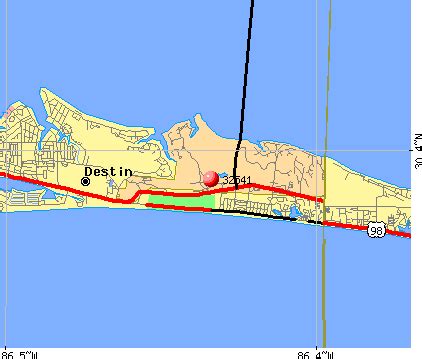 Destin Fl Zip Code Map Draw A Topographic Map