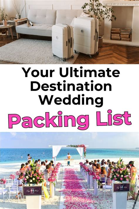 Destination Weddings: Packing Smart
