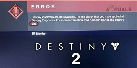 Destiny 2 Cat Error Code
