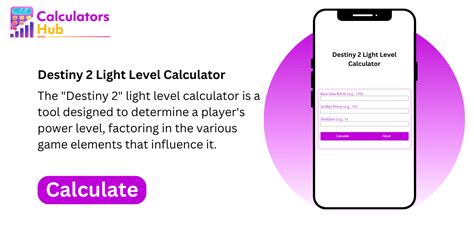 Boost Your Destiny Gameplay with Our Reliable Light Level Calculator