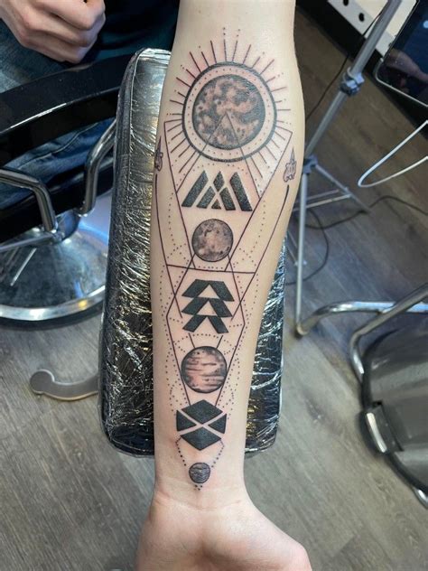 Destiny Video Game Tattoo