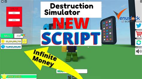 Destruction Simulator Script: Inf Money, Max Level Hack 2022
