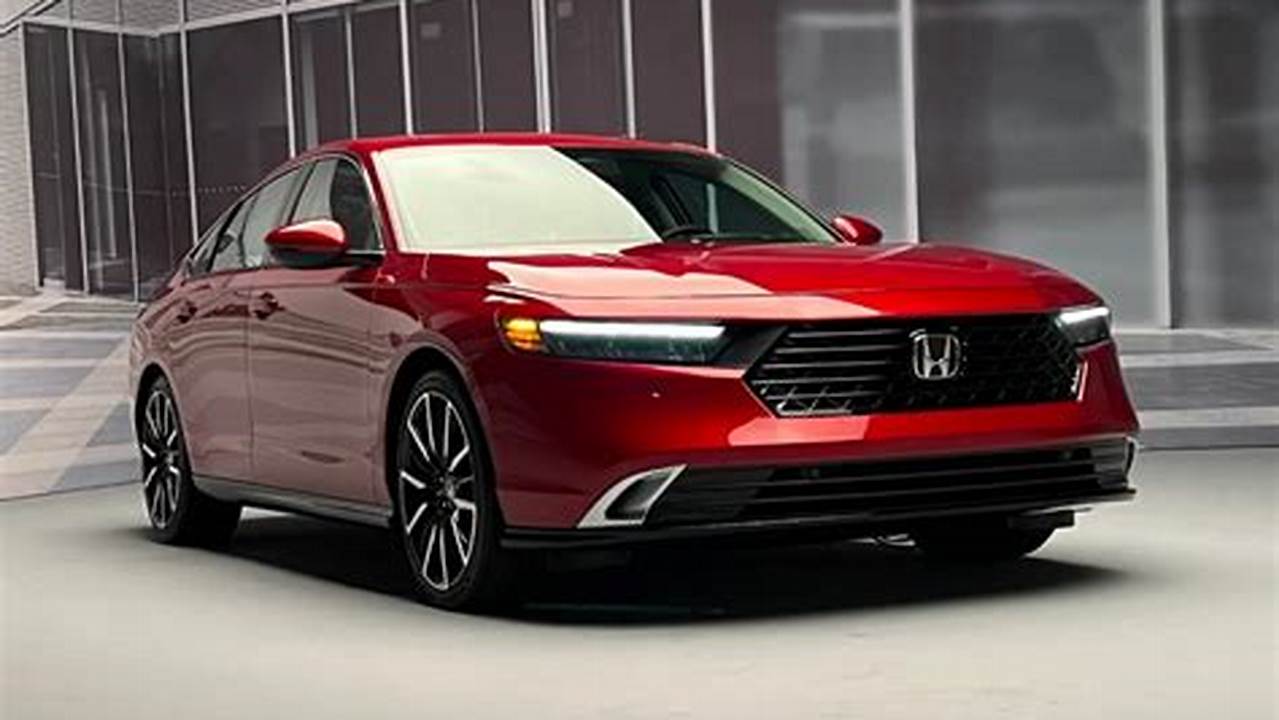 Detailed Specs And Features For The 2024 Honda Accord Touring Hybrid Including Dimensions, Horsepower, Engine, Capacity, Fuel Economy, Transmission, Engine Type,., 2024