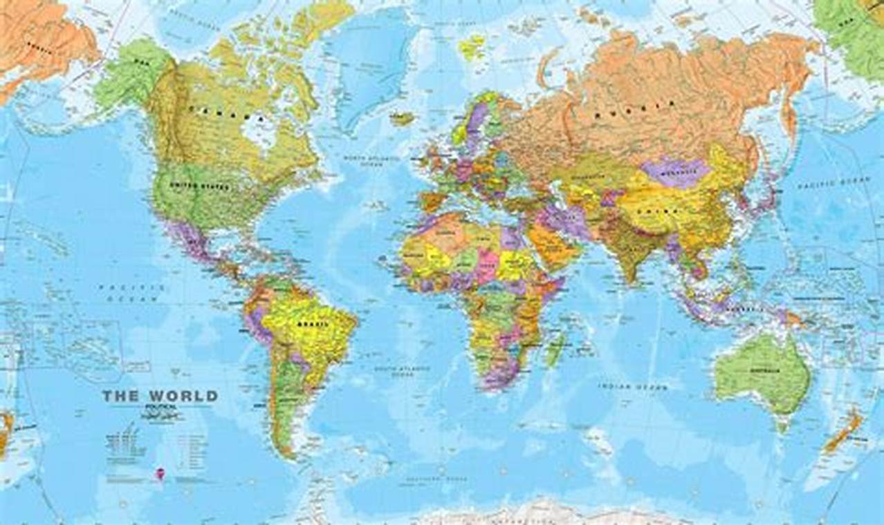 Discover the World's Secrets with Our High-Resolution World Map