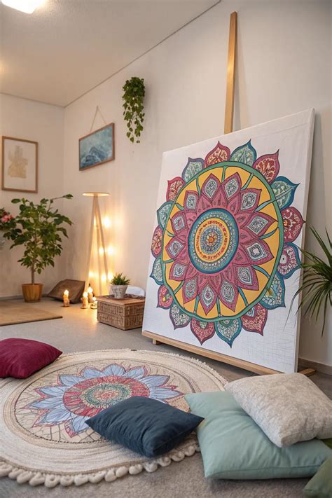 Detailed Mandalas and Complex Tangled Designs