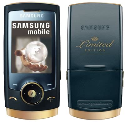 Details for Samsung U600 gold mobile phones