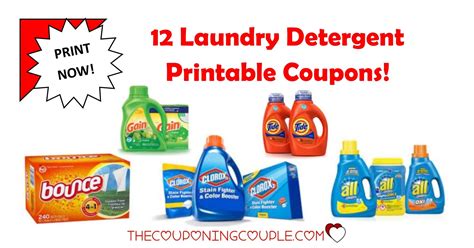 Detergent Coupons Printable