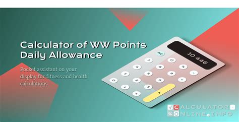 Determine Your Daily Points Allowance