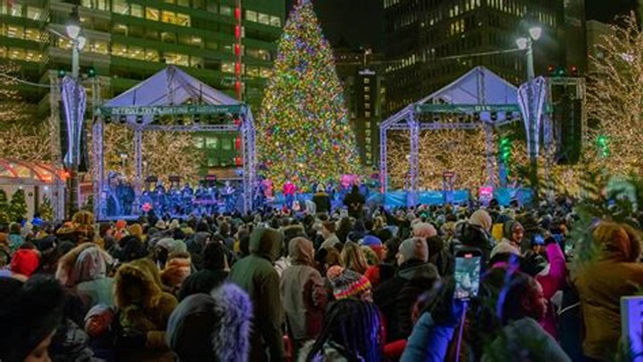 Detroit Christmas Tree 2025