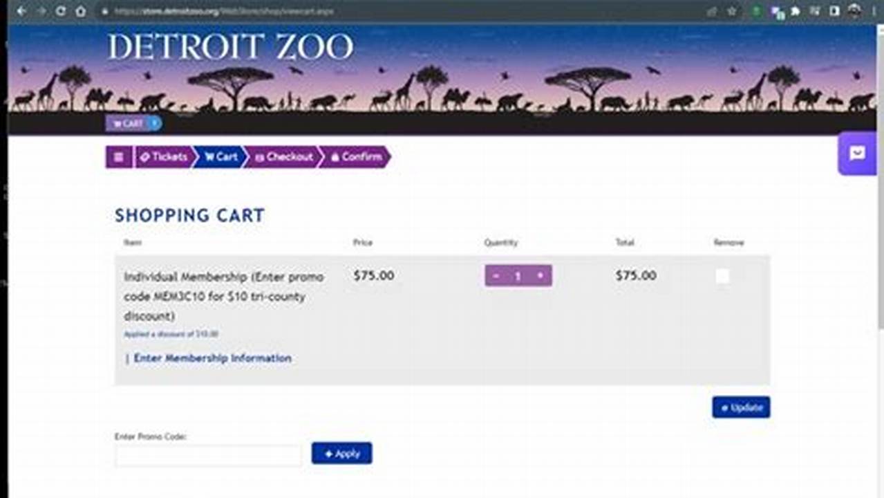 Detroit Zoo Promo Code 2024