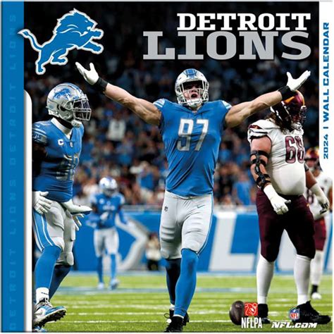 Detroit Lions Calendar