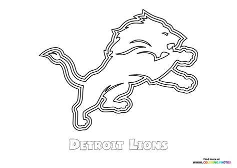 Detroit Lions Coloring Pages