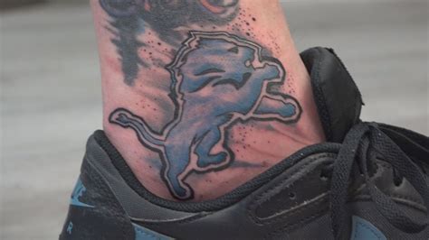 Detroit Lions Tattoo