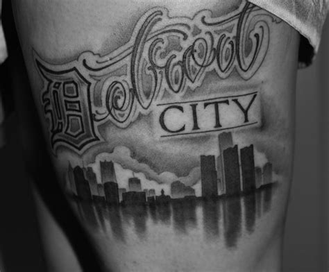 Motor city Detroit tattoo Detroit tattoo, Elephant