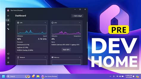 Dev Home app overview on Windows 11