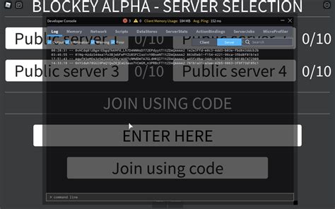 Developer Console - Scripting Support - Developer Forum | Roblox