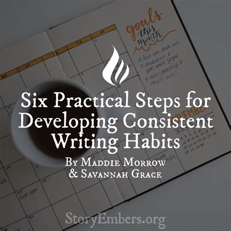 Developing Consistent Writing Habits