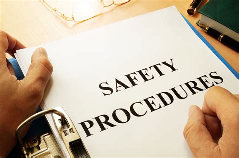 Developing and Implementing Safety Policies and Procedures
