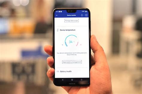 Device Monitor in Nokia 6.1 Plus