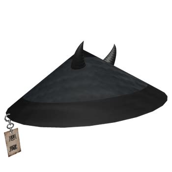 Devil Straw Samurai Hat - Roblox