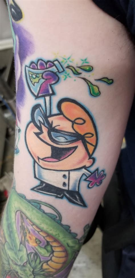 Dexter inspired tattoo done by Teryn at Black Cobra in
