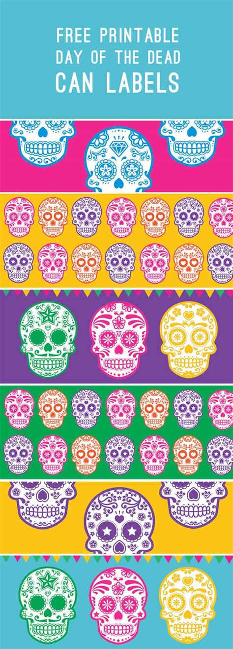 Dia De Los Muertos Printable Decorations