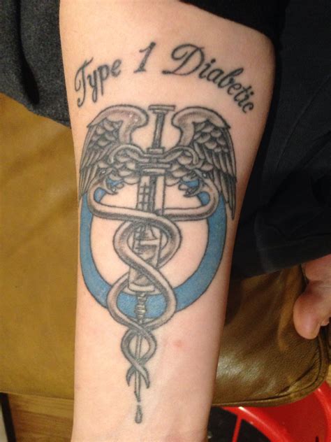 Type 1 diabetic tattoo diabetestattoo Tattoos for guys