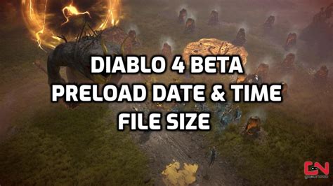 Diablo 4 Open Beta Start Time and End Date
