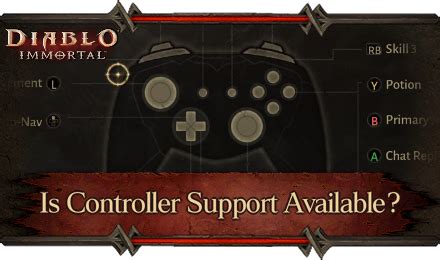Diablo Immortal Controller Support: Mobile Devices