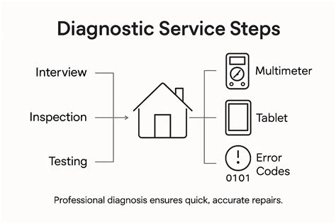 Diagnostic Steps for Service Warnings