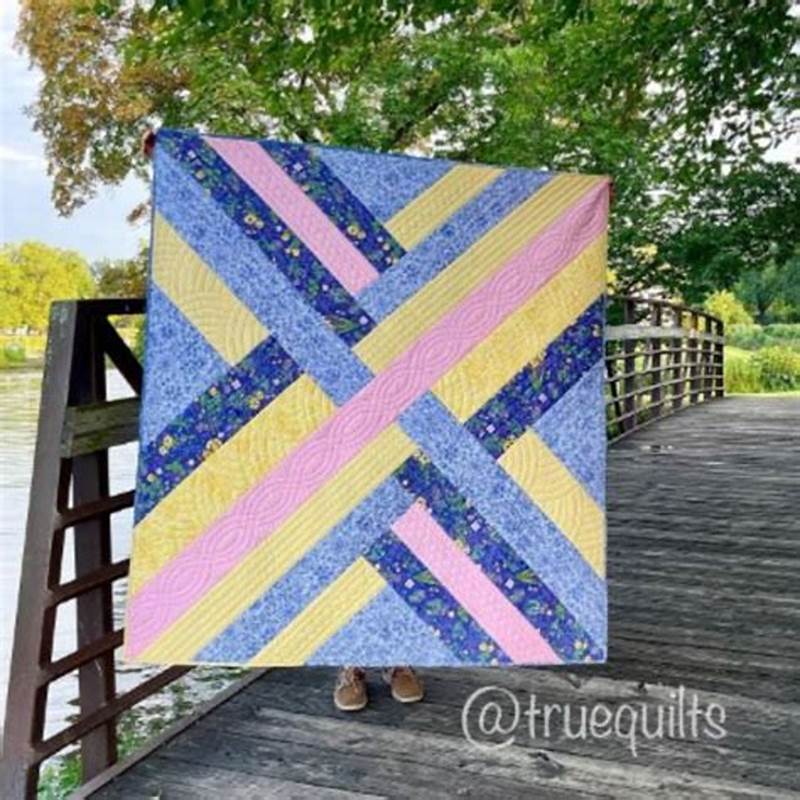 Diagonal Quilt Pattern