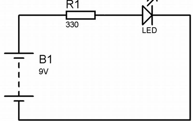 Diagram 1 - Basic Led Circuit